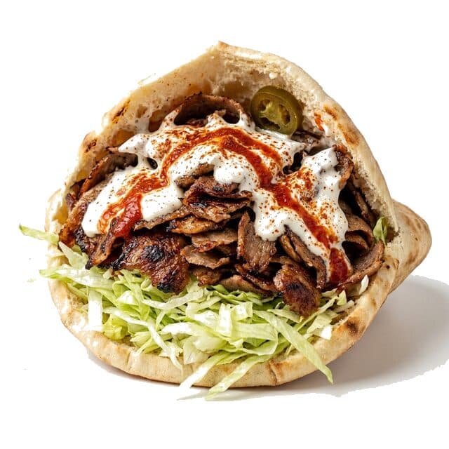 Kebab i Pitabrød